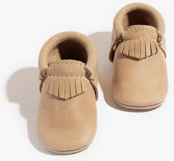 Freshly Picked City Moccasins Mini Sole V2, Size 3 - Weathered Brown