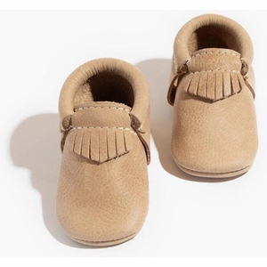 Freshly Picked City Moccasins Mini Sole V2, Size 3 - Weathered Brown