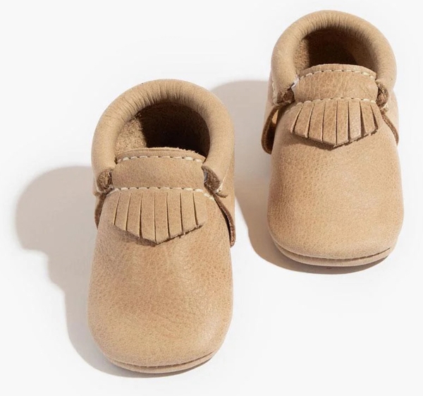 Freshly Picked City Moccasins Mini Sole V2, Size 4 - Weathered Brown