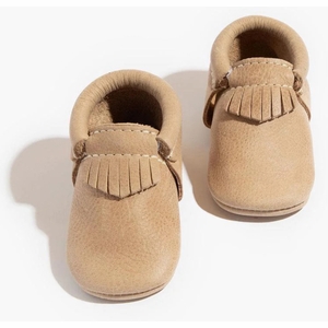 Freshly Picked City Moccasins, Size 1 - Weathered Brown