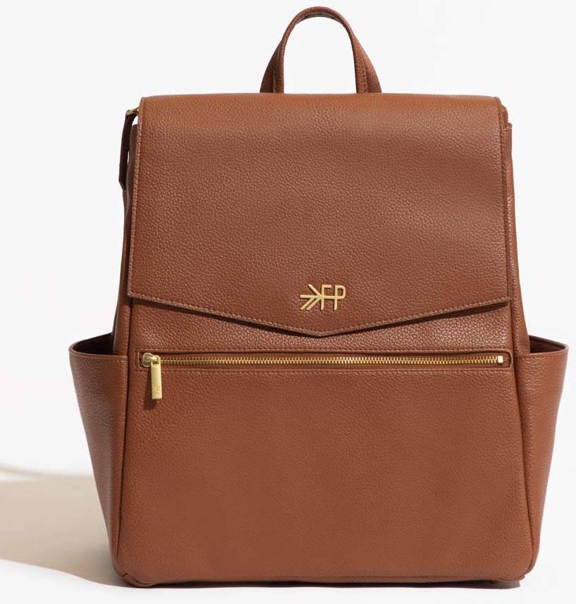 Freshly Picked Classic Diaper Bag Cognac
