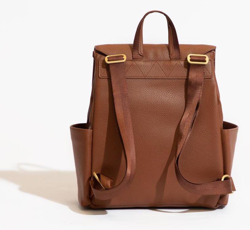 Freshly Picked Mini Classic Diaper Bag II Cognac