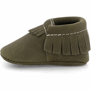 Freshly Picked Moccasins, Size 2 - Fern