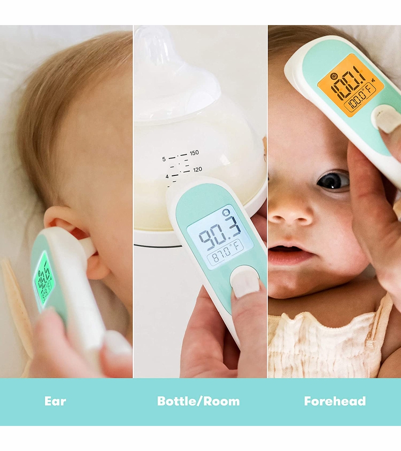 FridaBaby 3in1 Ear, Forehead + Touchless Infrared Thermometer