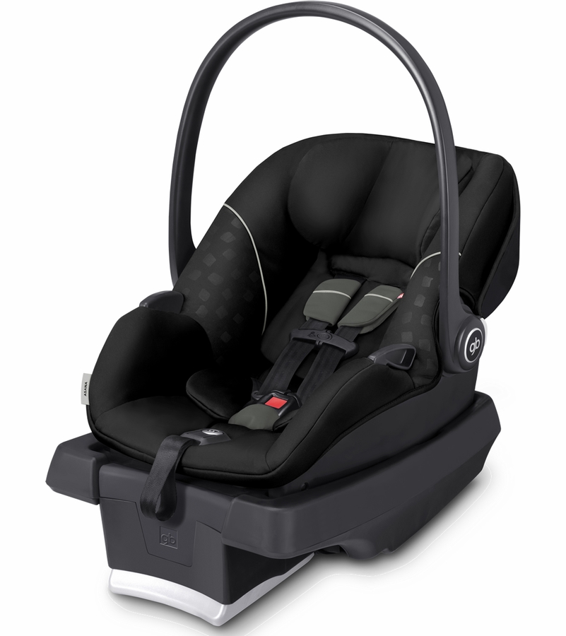 GB Asana 2016 Infant Car Seat Monument Black