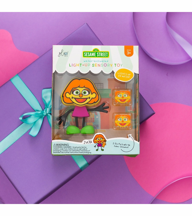 Glo Pals Light Up Sensory Bath Toy Julia