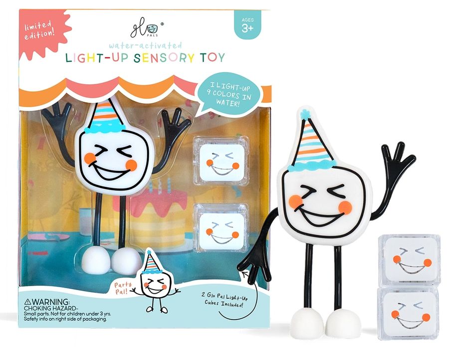 Glo Pals Light Up Sensory Bath Toy Party Pal