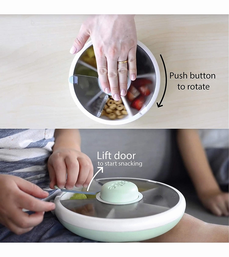 GoBe Kids Snack Spinner Lemon Yellow