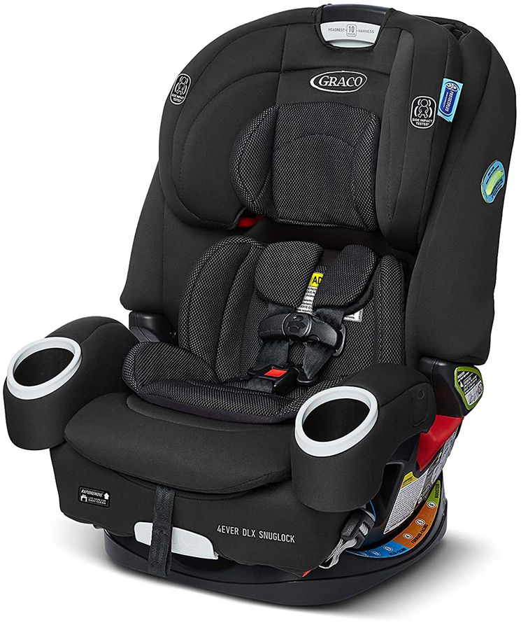Graco 4Ever DLX SnugLock 4in1 Convertible Car Seat Tomlin