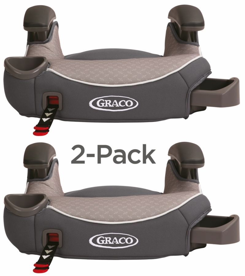 Graco AFFIX Backless Belt Positioning Booster Car Seat, 2PK Ashcroft