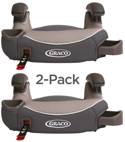 Graco AFFIX Backless Belt Positioning Booster Car Seat, 2PK Ashcroft