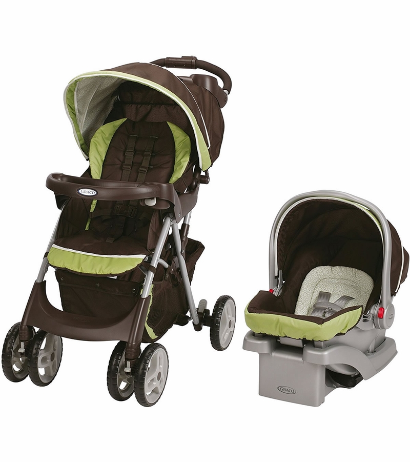 Graco Comfy Cruiser Click Connect Travel System Go Green