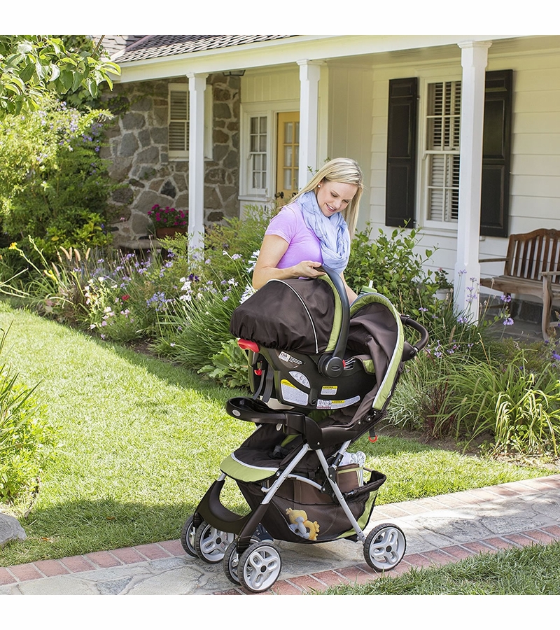Graco Comfy Cruiser Click Connect Travel System Go Green