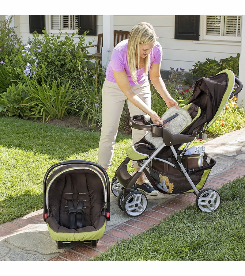 Graco Comfy Cruiser Click Connect Travel System Go Green