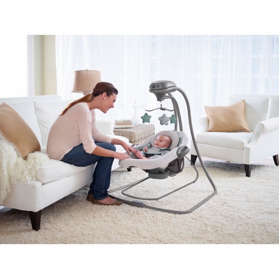 Graco Duetconnect Lx Swing And Bouncer Assembly Graco DuetConnect LX Swing + Bouncer - Manor