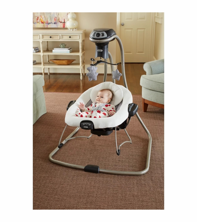 Graco DuetConnect LX Swing with MultiDirection Asher