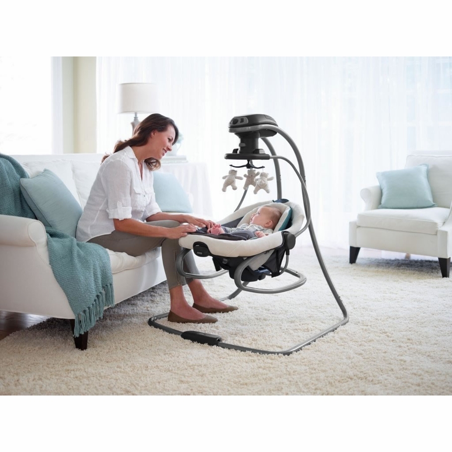 Graco DuetSoothe Swing + Rocker Sapphire