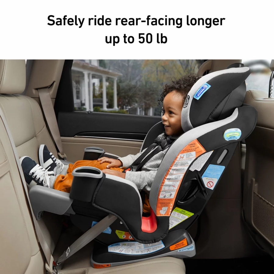 Graco Extend2Fit 3in1 Convertible Car Seat Hamilton