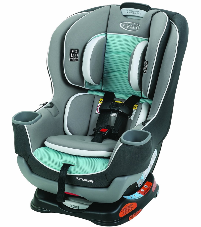 Graco Extend2Fit Convertible Car Seat Spire