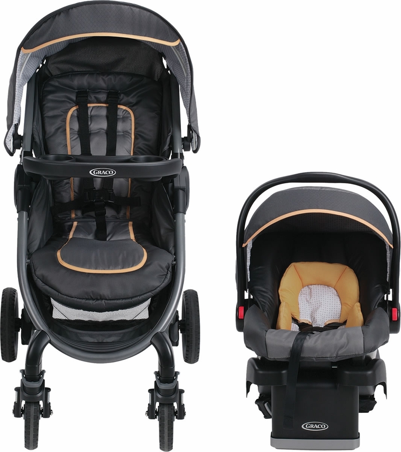 Graco FastAction 2.0 Click Connect Travel System Sunshine