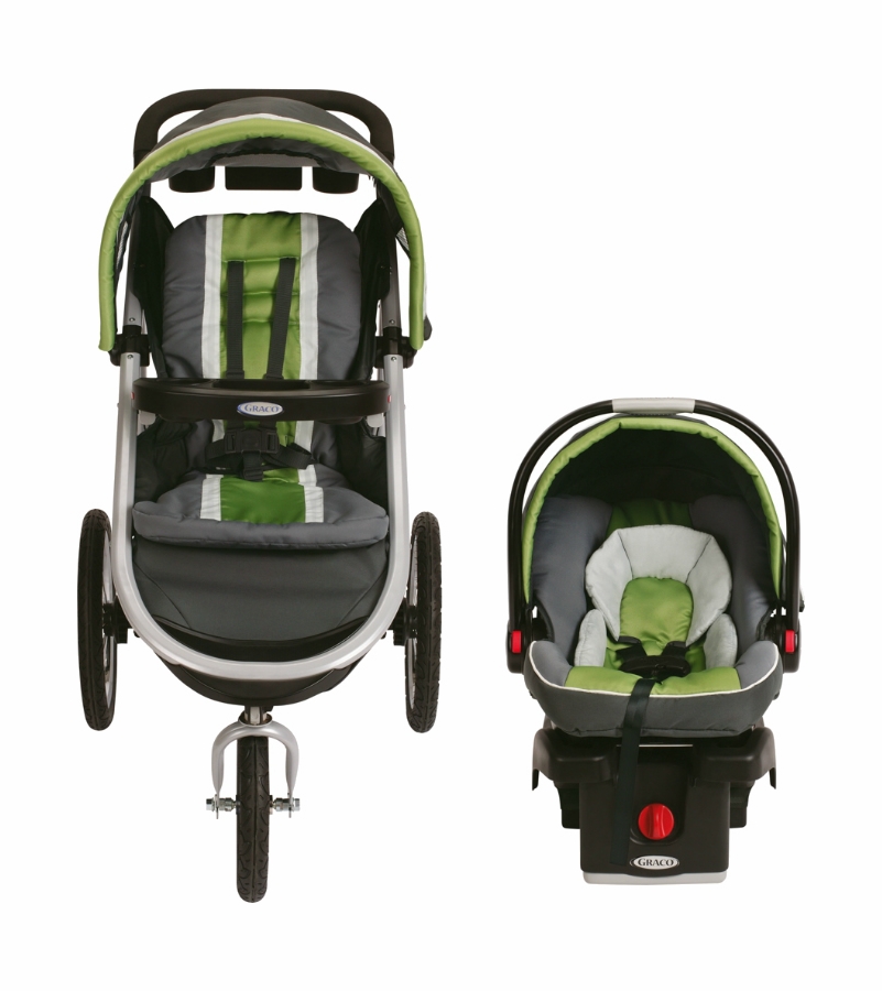 Graco FastAction Fold Jogger Click Connect Travel System Piazza