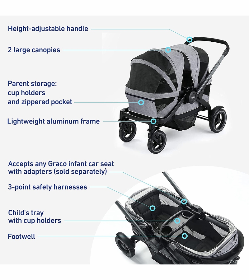 Graco Modes Adventure Stroller Wagon Teton