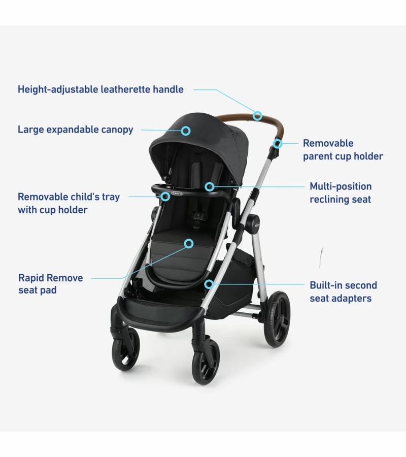 Graco Modes Nest2Grow DLX Travel System Riordan