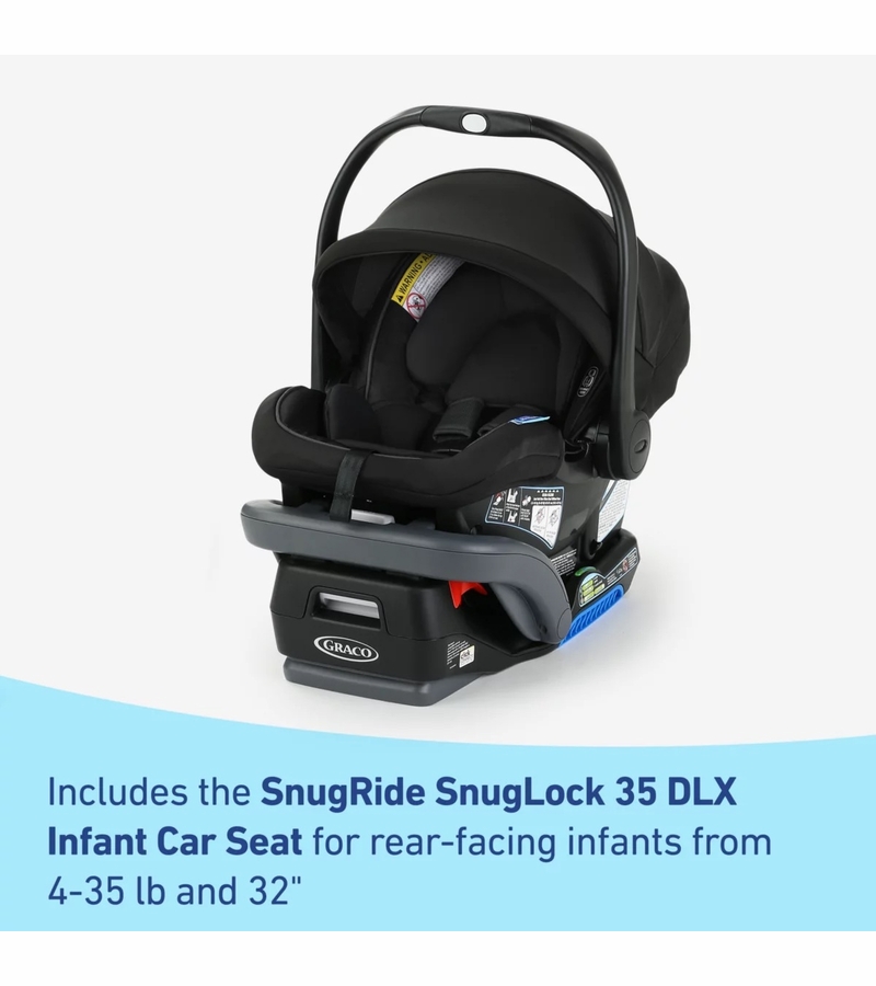 Graco Modes Nest2Grow DLX Travel System Riordan