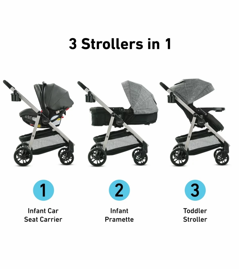 Graco Modes Pramette DLX Travel System Huron