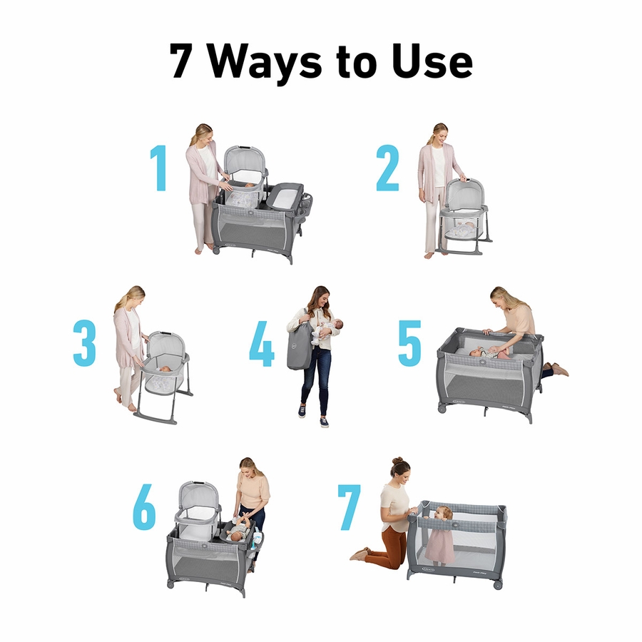 Graco Pack 'n Play Day2Dream Travel Playard Alaska