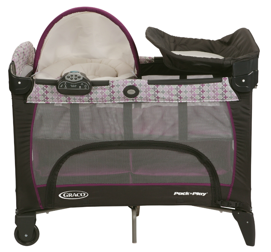 Graco Pack 'n Play Playard with Newborn Napper Station DLX Nyssa