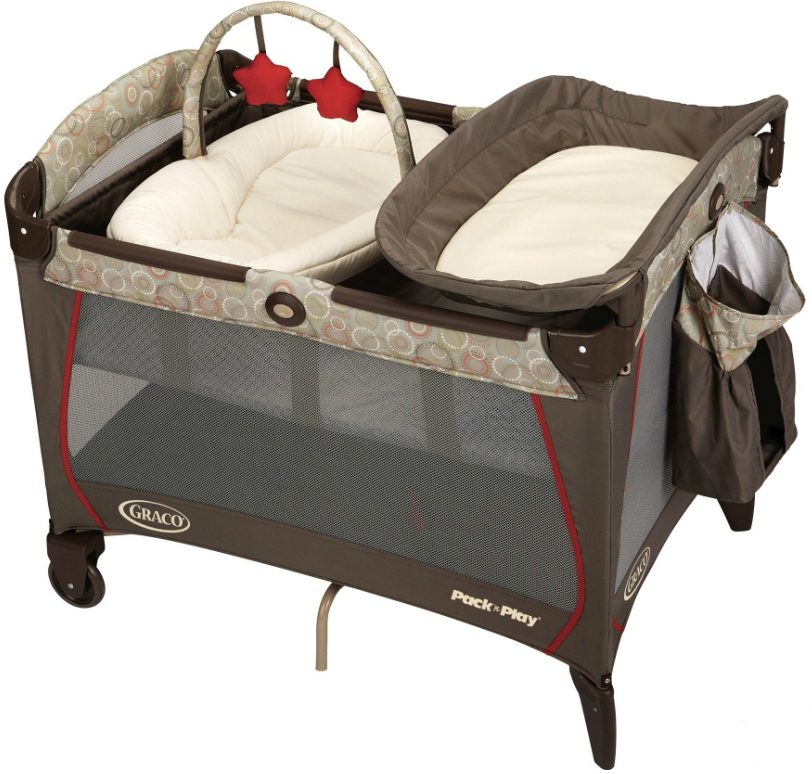 Graco Pack 'n Play Playard with Newborn Napper Station Forcaster