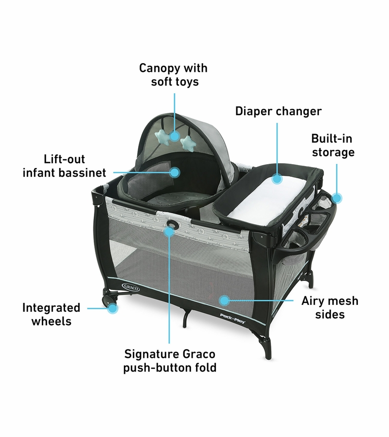 Graco Pack 'n Play Travel Dome Playard Archie