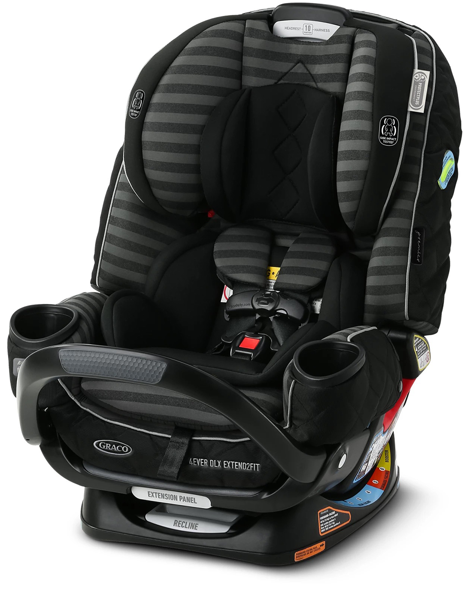 Graco Premier 4Ever DLX Extend2Fit 4in1 Car Seat with AntiRebound