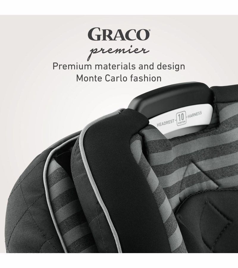 Graco Premier 4Ever DLX Extend2Fit 4in1 Car Seat with AntiRebound