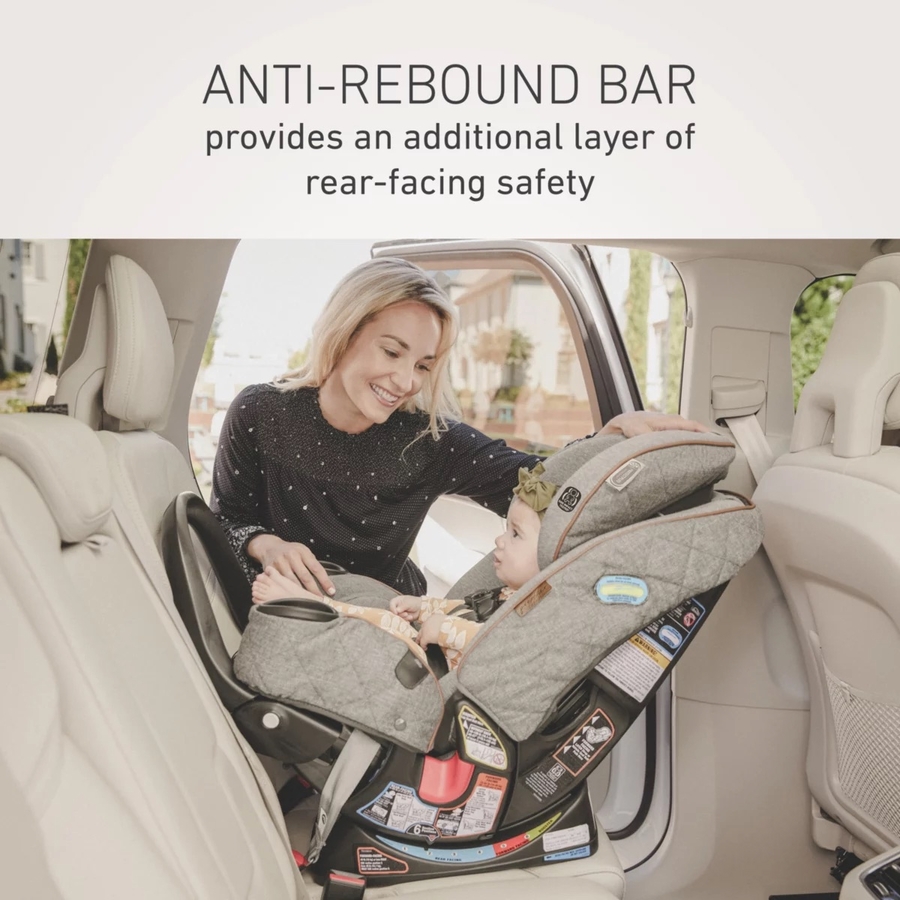 Graco Premier 4Ever DLX Extend2Fit 4in1 Convertible Car Seat with