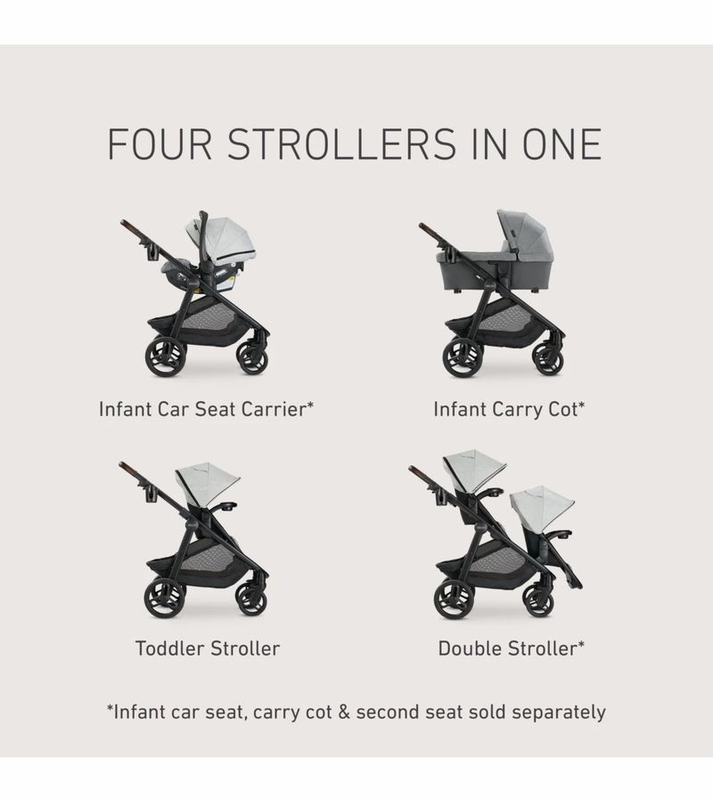 Graco Premier Modes Nest2Grow 4in1 Stroller Midtown