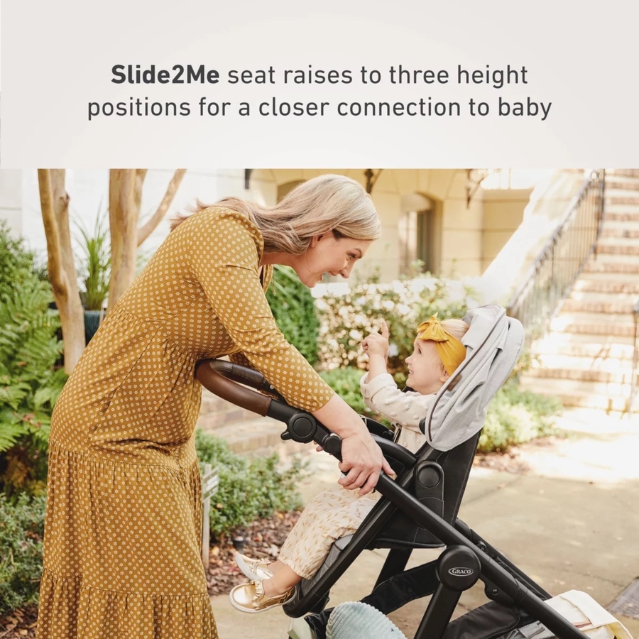 Graco Premier Modes Nest2Grow 4in1 Stroller Midtown