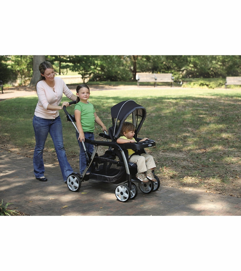 Graco Ready To Grow Stand and Ride Duo Stroller Oasis