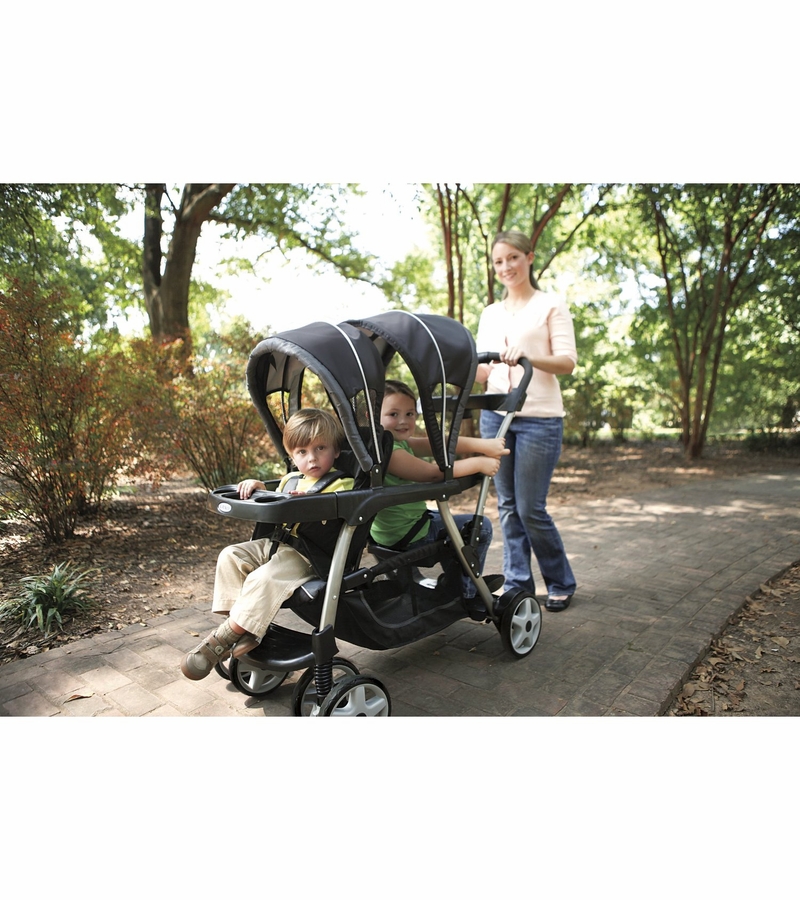 Graco Ready To Grow Stand and Ride Duo Stroller Oasis