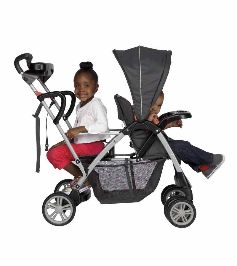 Graco RoomFor2 Classic Connect Stand & Ride Duo Stroller Metropolis