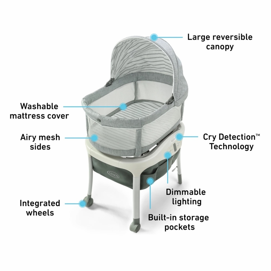 Graco Sense2Snooze with Cry Detection Technology Hamilton