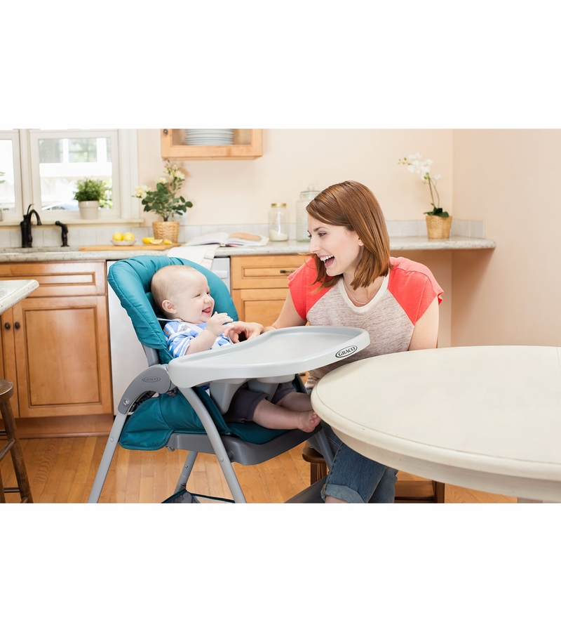 Graco Slim Snacker High Chair Stratus