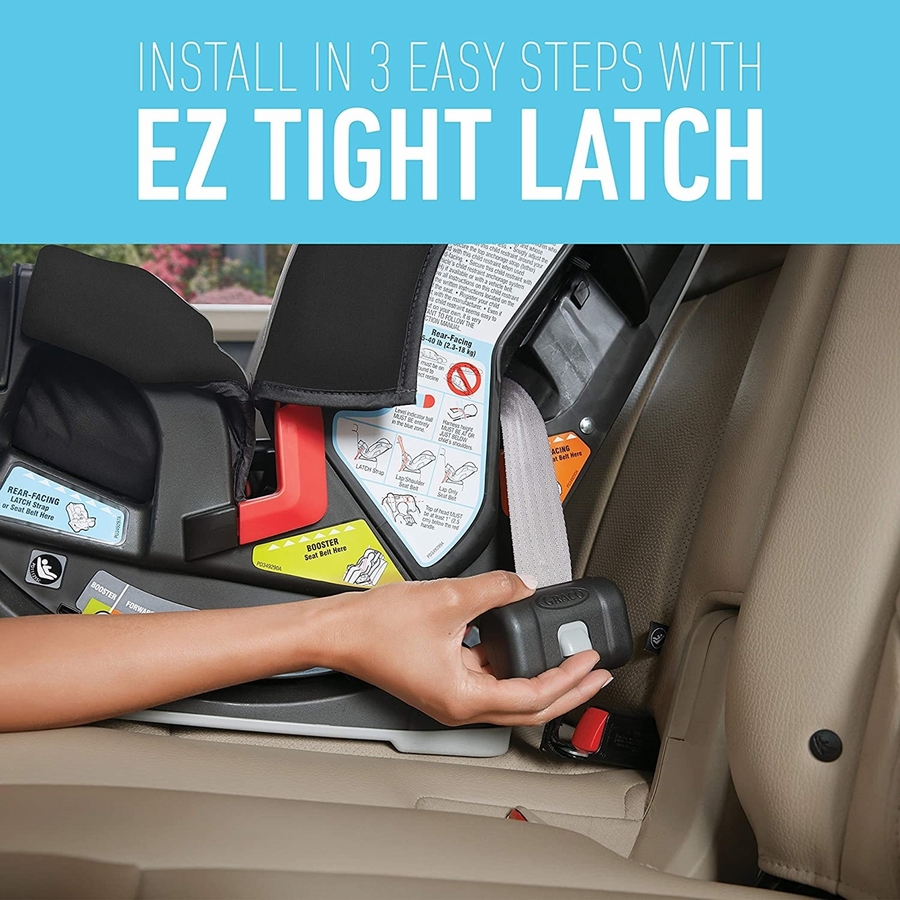 Graco SlimFit Platinum 3in1 Narrow AllinOne Convertible Car Seat