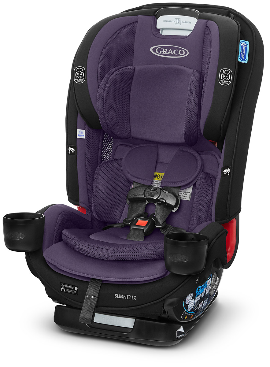 Graco SlimFit3 LX 3in1 Narrow AllinOne Convertible Car Seat Katrina