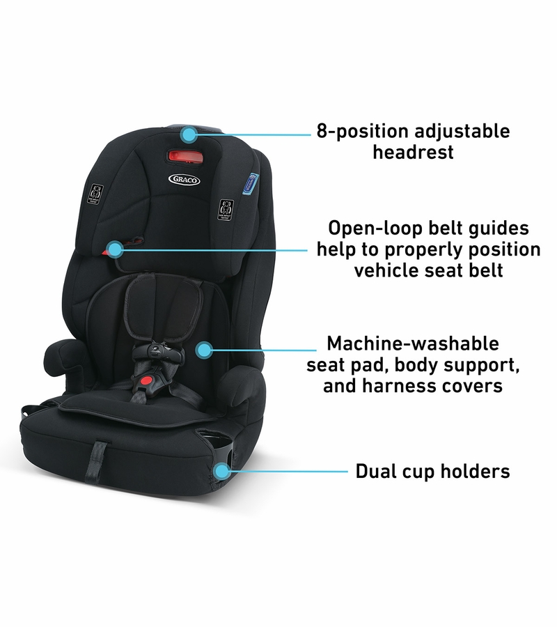 Graco Tranzitions 3in1 Harness Booster Seat Proof