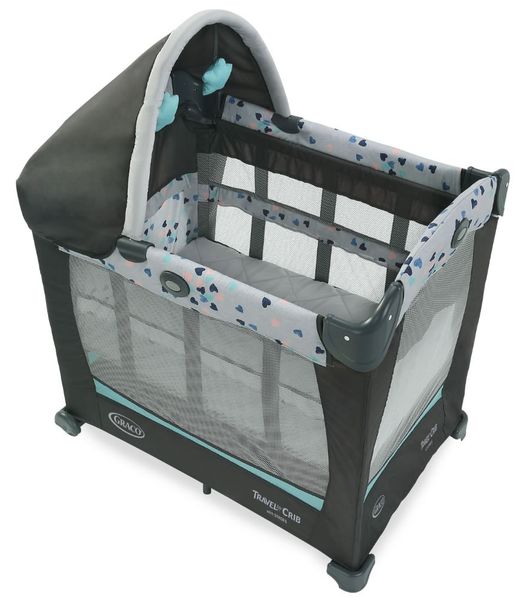 Graco Travel Lite Crib with Stages Lauren