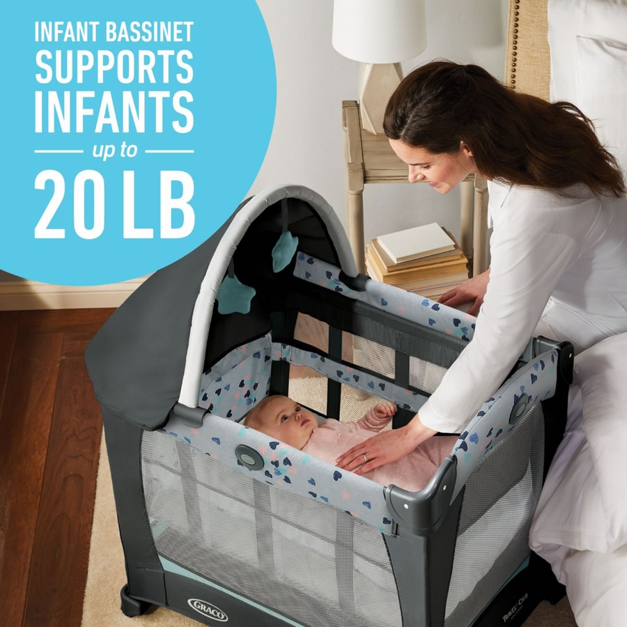 Graco Travel Lite Crib With Stages Lauren atelieryuwa.ciao.jp