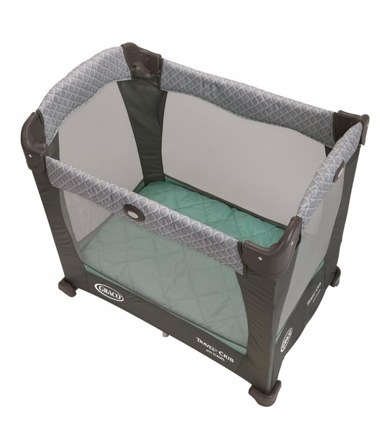 Graco Travel Lite Crib with Stages Manor