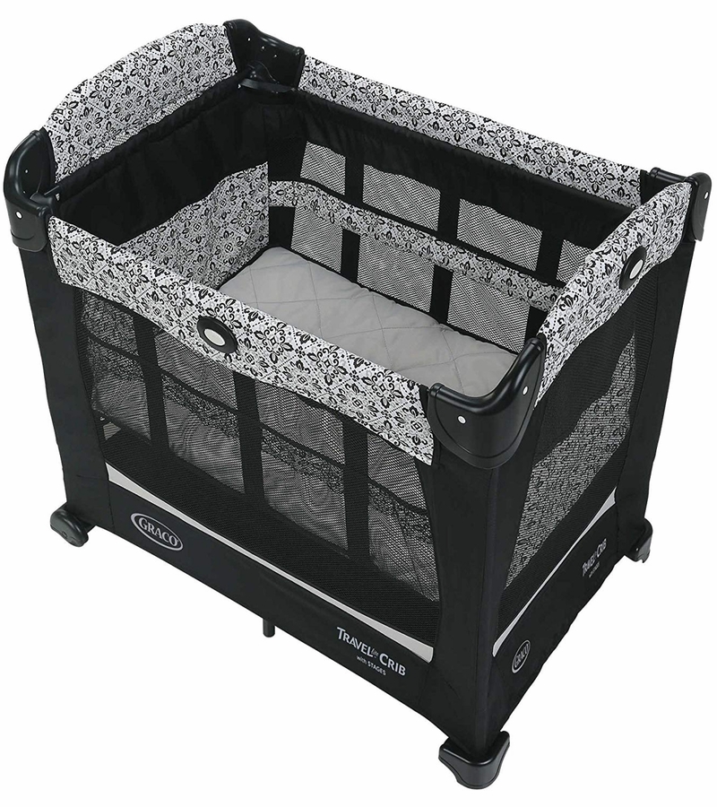 Graco Travel Lite Crib with Stages Sutton